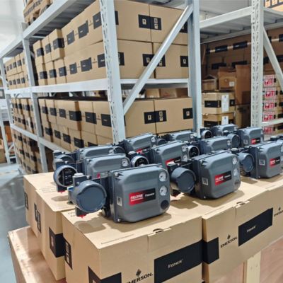 Fisher DVC6200 공압 밸브 컨트롤러 밸브 포지셔너 스마트 포지셔너 및 Buerkert Type 5404 솔레노이드 밸브