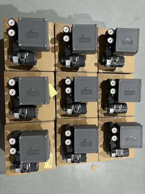 220V 제어 밸브 시스템용 Fisher DVC6200 및 3582i를 갖춘 Fisher 3620J 전기 공압식 밸브 포지셔너