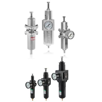 Emerson ASCO 압축 공기 필터 레귤레이터 342A 641/2/3 시리즈 압력 조절 밸브