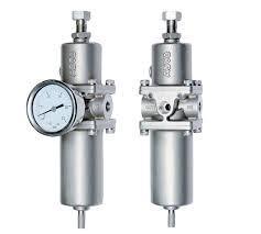 에머슨 아스코 스테인리스 스틸 342A 압축 공기 필터 레귤레이터 맞춤형 Fisher DVC6200 밸브 컨트롤러