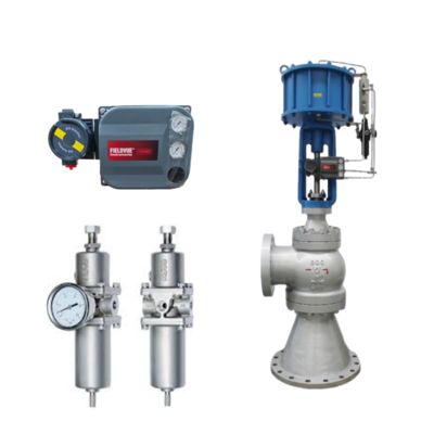 에머슨 아스코 스테인리스 스틸 342A 압축 공기 필터 레귤레이터 맞춤형 Fisher DVC6200 밸브 컨트롤러