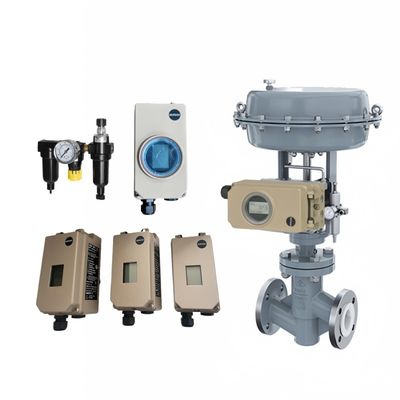 원래 새로운 4-20mA 밸브 컨트롤러 Samson 3763 3725 3730 3730-3 전기 공압식 밸브 포지셔너, 앵글 밸브 포함