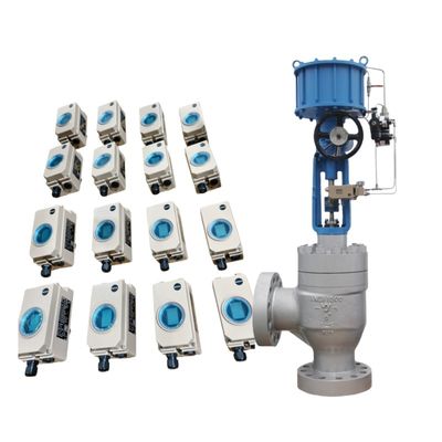 원래 새로운 4-20mA 밸브 컨트롤러 Samson 3763 3725 3730 3730-3 전기 공압식 밸브 포지셔너, 앵글 밸브 포함