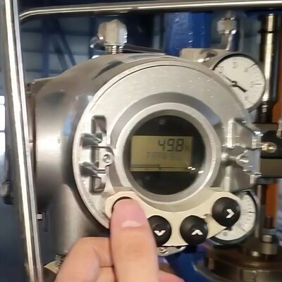 고압 Azbil 액추에터 제어 밸브 스마트 밸브 위치 AVP700 AVP701 AVP702 AVP703