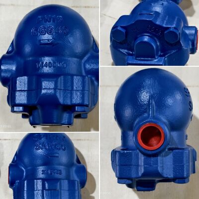 플로트 타입 증기 함정 보일러 증기 시스템 함정 FT14 FT44 스피락스 사르코 플랑지 산업 온도 조절 공 플로트 증기 함정