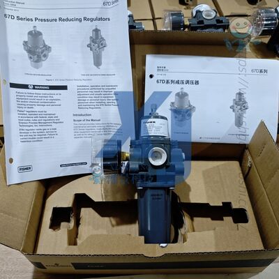 피셔 67D 시리즈 직접 작동 조절기 및 필터 조절기 67DS 67DF 67DFR 67DFRS 피셔 압력 절감 조절기