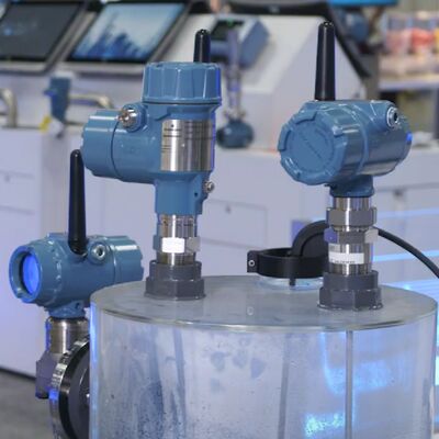 로즈마운트 3408 레벨 송신기 비 접촉 레이더 사용 편리