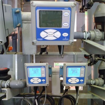 Emerson Rosemount 1056 온라인 산업용 수질 분석기 지능형 4선식 송신기 (폐수 처리용)