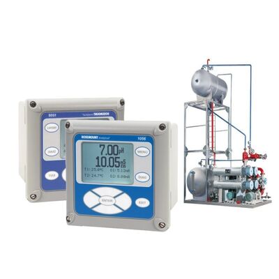 Emerson Rosemount 1056 온라인 산업용 수질 분석기 지능형 4선식 송신기 (폐수 처리용)