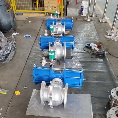 공장 맞춤형 버터플라이 볼 게이트 밸브 OEM 중저압 조절 제어 밸브 공급업체