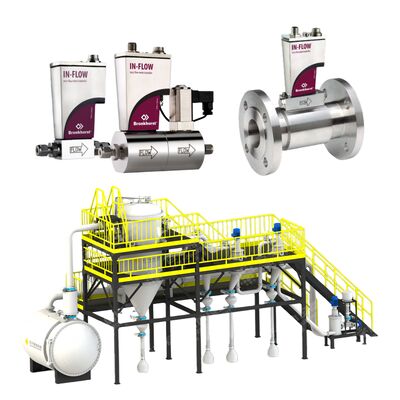 Digital Mass Flow Meter with ±0.05% Accuracy and 0.5 M3/h to 263000 M3/h Measuring Range for Industrial Automation