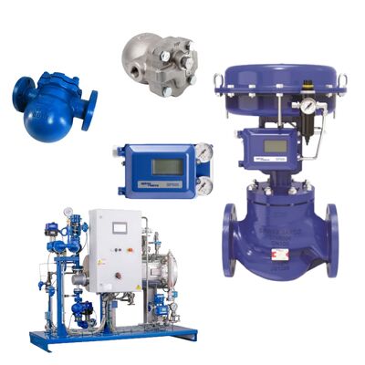 새로운 공압 제어 밸브 KE73 SPIRAX SARCO 밸브 및 FT14 FTGS14 볼 플로트 스팀 트랩 DN25 PN16