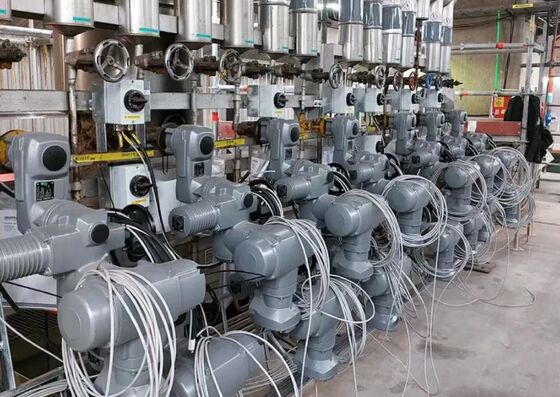 고품질 AUMA SA 액추에이터 10 Nm 32000 Nm 전기 밸브 액추에이터 AUMA SA16.2-F16 산업용 밸브 용 멀티 턴 액추에이터