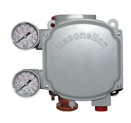 마소네일란 SVI1000G/IM 지능형 밸브 포지셔너, 자기 피드백 기능, 로토르크 페어차일드 M22 공기 릴레이와 결합