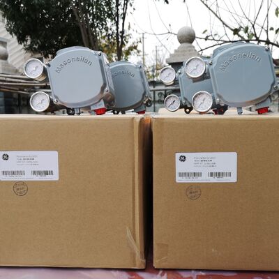 마소네일란 SVI1000G/IM 지능형 밸브 포지셔너, 자기 피드백 기능, 로토르크 페어차일드 M22 공기 릴레이와 결합