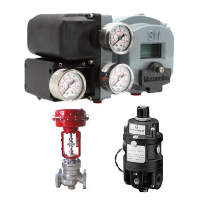 페어차일드 T5700 전자 제어 공기 센서와 Masoneilan SVI2AP/SVI II 시리즈 SVI2AP-21123111 밸브 포지셔너 (LCD 디스플레이와 함께), 새 제품, 재고.