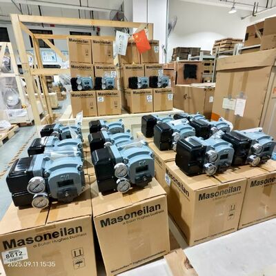 Masoneilan SVI2 AP/SVI 2 시리즈 SVI2AP-21113121 지능형 밸브 포지셔너 및 Rotork Fairchild T6000 압력 센서 + ACSO 솔레노이드 밸브, 정품, 재고 있음.