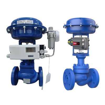 High Quality Blue Pneumatic Control Valve Spirax Sarco KE73 KE43 and Steam Trap and FISHER Regulator and Positioner DVC6200