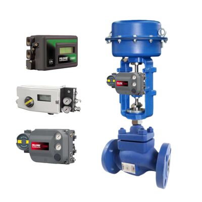 석유 및 가스 산업 공압 밸브 포지셔너 Fisher DVC2000 DVC6200 3661 및 Spirax Sarco Control KE73 및 밸브 포지셔너