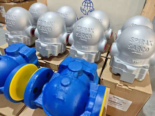 새로운 플랜지 연결 FT14X FT14 나사 연결 FTGS14 SPIRAX SARCO 볼 플로트 스팀 트랩 DN15 - DN50 스키드 장착 장비의 PN16