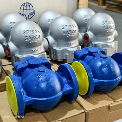 플랜지 연결 FT14X FT14 FTGS14 SPIRAX SARCO 볼 플로트 스팀 트랩 및 파이프의 엔드레스 및 하우저 유량계