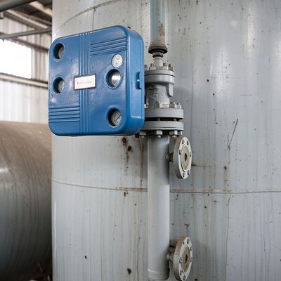 마소니일란 12800 시리즈 플랜지드 스크루드 공기 레벨 컨트롤러 범위 355mm 3048mm 레벨 송신기를 통해