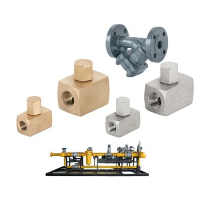 Industrial Pipelines VYC Disc Piston Check Valve 1/4 Brass 304 316 Non-Return Valve for Water Steam Gas