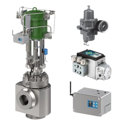 IMI STI SHP SH00ASSAU+2M 열발전소 석유화학 생산 라인을 위한 밸브 위치기