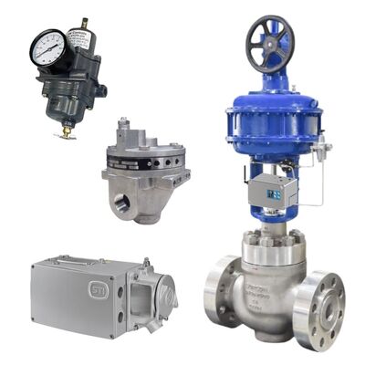 FasTrak FT D00ASSA Valve Positioner Explosion Proof High Flow for Chemical Refinery Plant Control