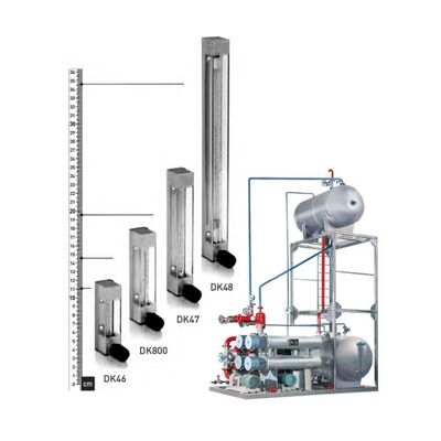 크론 DK46 DK47 DK48 DK800 변수 면적 흐름계 금속 튜브 회전계 산업 흐름 측정