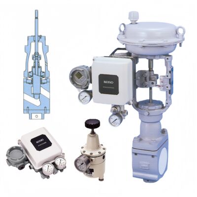 KOSO 500R 산성 덩어리 밸브 열 발전소 석유화학 산성 중류 흐름 제어