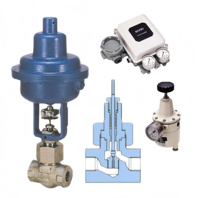 KOSO 500S 열 발전소 석유화학 산업 공정 시스템용 소액 흐름 제어 밸브