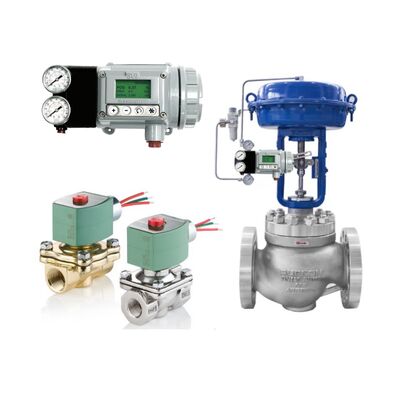 ASCO Solenoid Spool Valves and Masoneilan SVI3 Intelligent Digital Valve Controller Valve Positioner