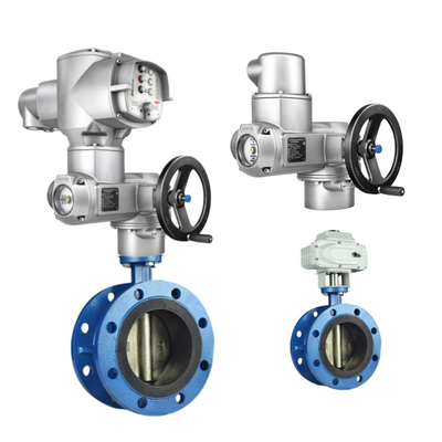 Chinese Butterfly Valve Ball Valve Body and Auma SQ Series Part-turn Actuators with AM Control Unit