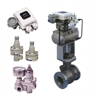 KOSO 210E 220E 원유 정제 발전용 에센트릭 세그먼트 볼 밸브