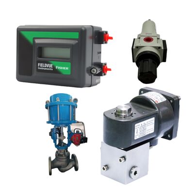 Emerson Fisher FIELDVUE DVC2000 디지털 밸브 포지셔너 HART 4-20mA 단동/복동, NORGREN 6215/6215L 직통 3/2 5/2 방폭 솔레노이드 밸브 포함