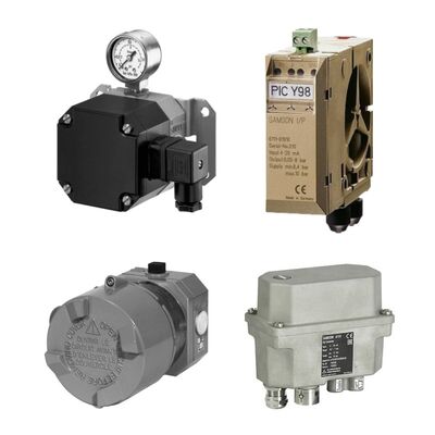 SAMSON IP 변환기 6111 6116 6126 가공소 금속공업 종이 제조 물 처리 산업