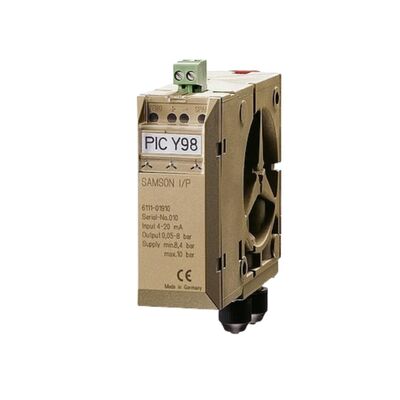 SAMSON IP 변환기 6111 6116 6126 가공소 금속공업 종이 제조 물 처리 산업