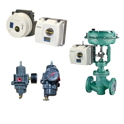 Neles ND7000 디지털 밸브 컨트롤러 HART 통신 IP66 보호 및 루프 가동 피셔 67CFR 필터 규제