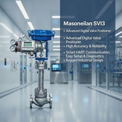 새로운 Masoneilan SVI3 디지털 밸브 위치기 EAC 인증 스테인리스 스틸