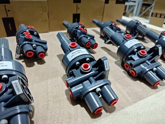 피셔377 릴레이와 DVC6200 스마트 위치기 고안성 밸브 제어