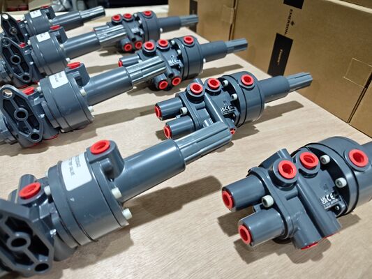 산업용 Fisher 377 공압 신호 부스터 및 DVC6200 디지털 밸브 포지셔너