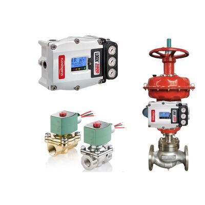 High Quality Flowserve Logix 3800 Digital Valve Positioner Smart Control with ASCO Solenoid Valves