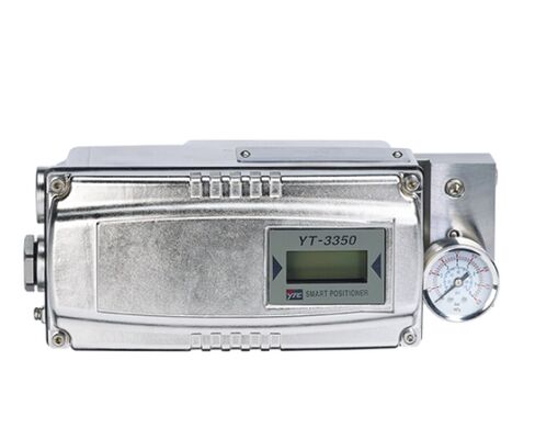 YTC 3350 포지셔너가 장착된 NEWAY CBC 시리즈 벨로우즈 씰 슬리브 제어 밸브 (화학 용도)