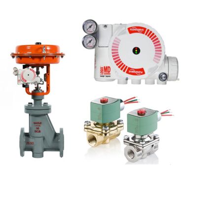 플로우서브 로직스 3200MD 디지털 밸브 포지셔너 HART 스마트 컨트롤 ASCO 솔레노이드 밸브