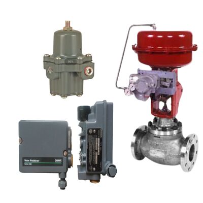 피셔 3660/3661 공기 제어 밸브에 대한 67CFR 필터 규제 장치와 함께 밸브 포지셔너