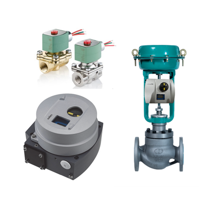 Chuanyi Chinese Control Valve with Valmet Neles ND9000 Series Smart Valve Positioner with ASCO Solenoid Valve