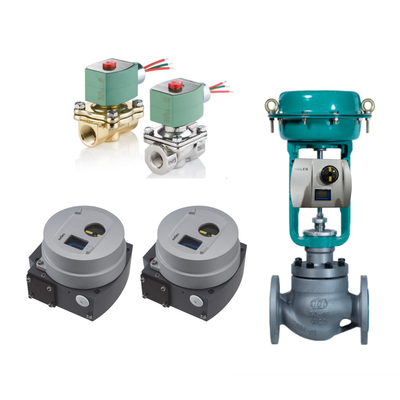 Chuanyi Chinese Control Valve with Valmet Neles ND9000 Series Smart Valve Positioner with ASCO Solenoid Valve