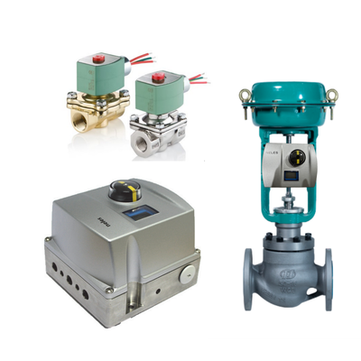 Chuanyi Chinese Control Valve with Valmet Neles ND9000 Series Smart Valve Positioner with ASCO Solenoid Valve