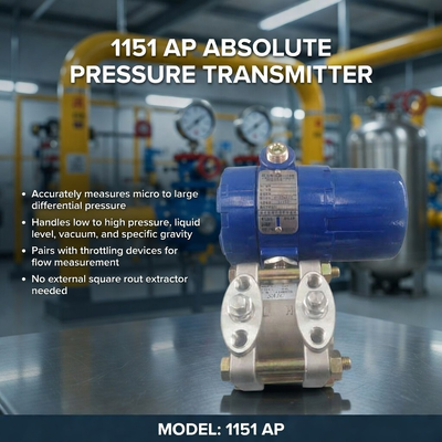 Pressure Transmitter Sensor 3151TG 3151GP 3151AP 1151GP 1151AP Intelligent Pressure Transmitter with LCD Display